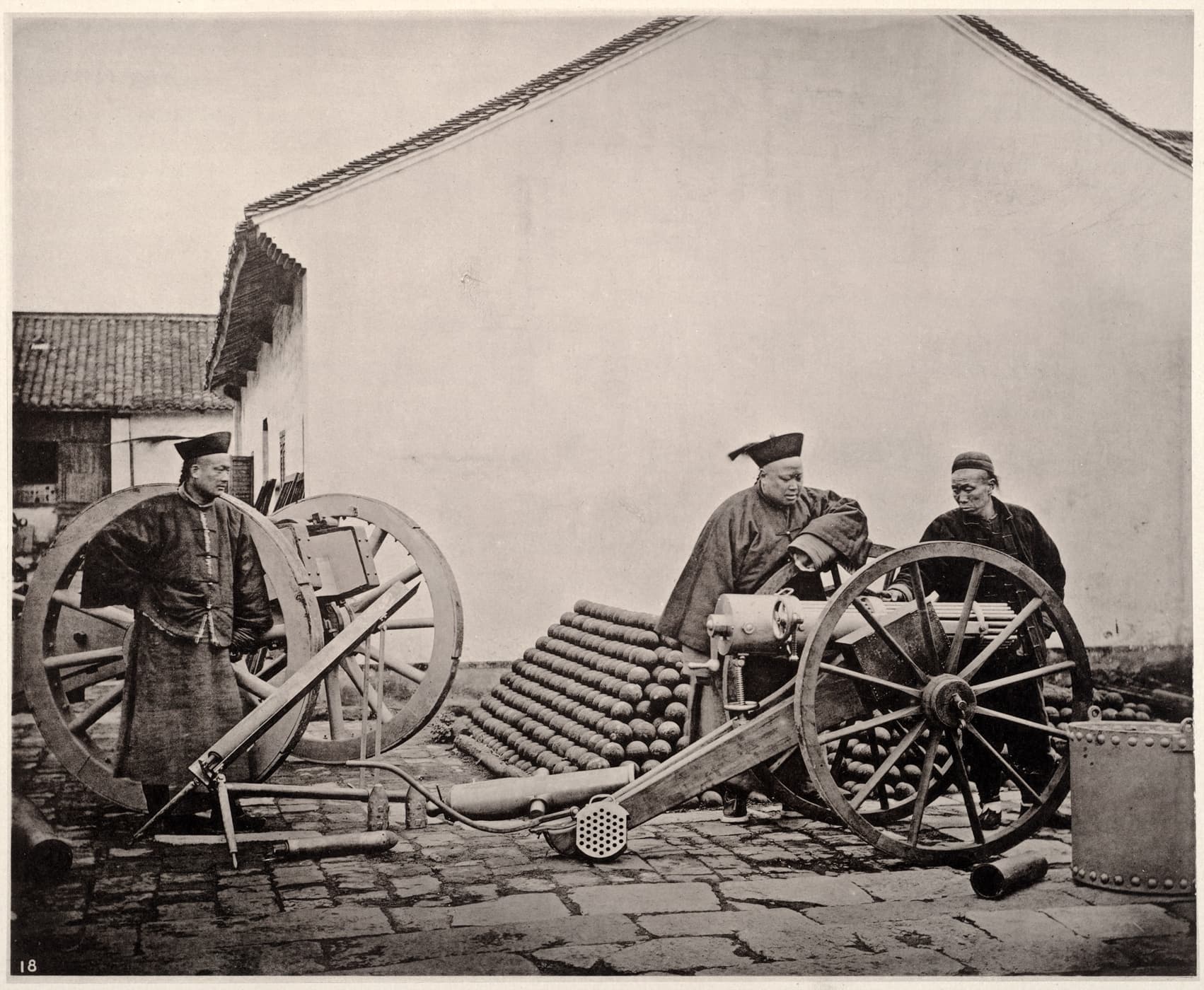The Jinling Arsenal in Nanjing, 1872, the military works from which Changan grew
