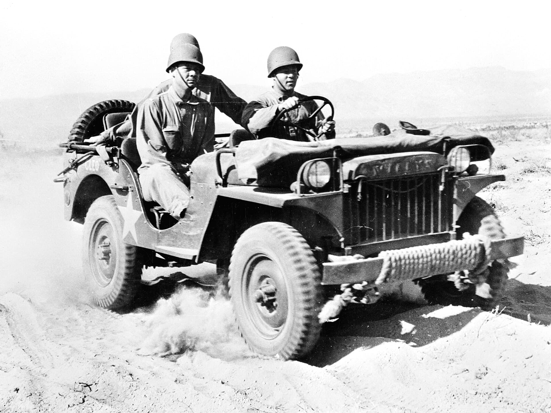 A Willys Jeep, the design the Changjiang Type 46 was based on