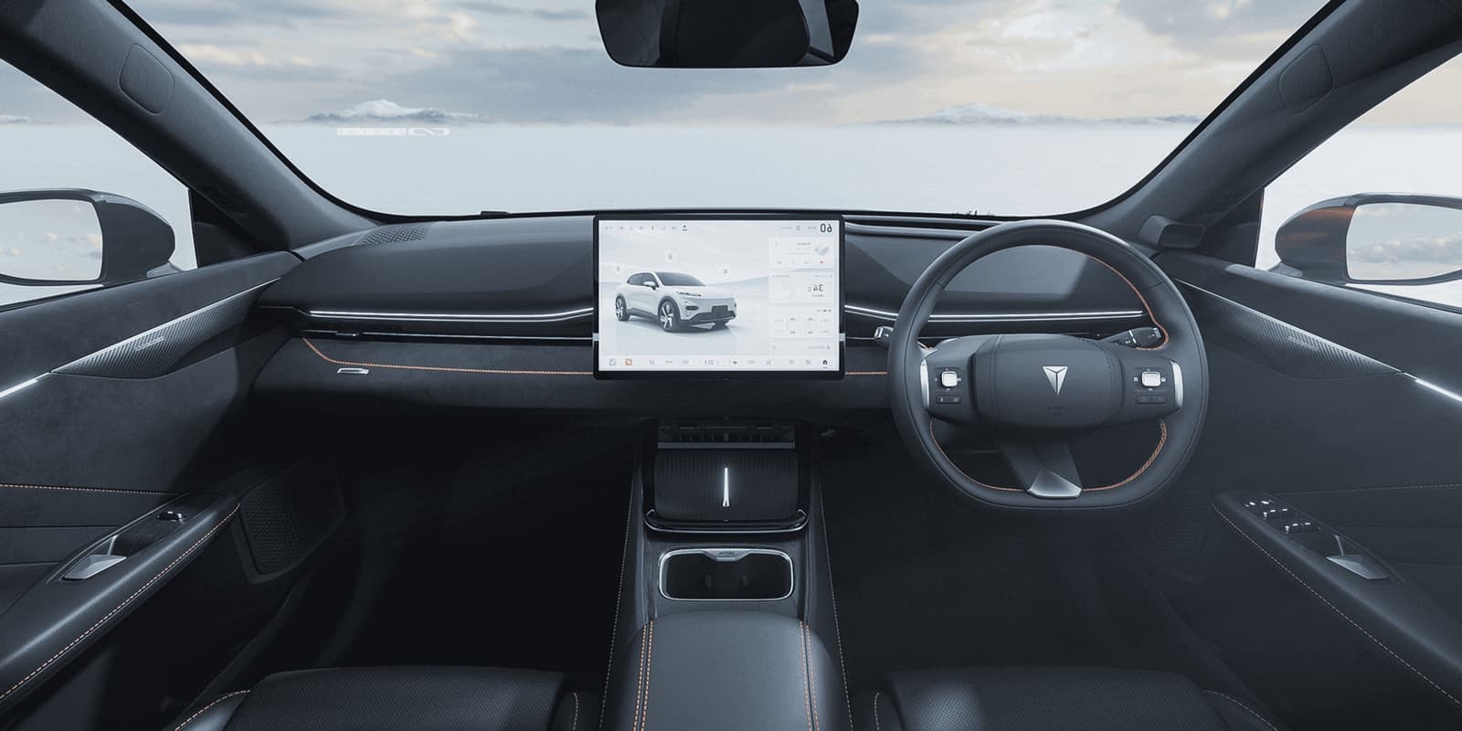 Deepal S05 Black interior — view 1