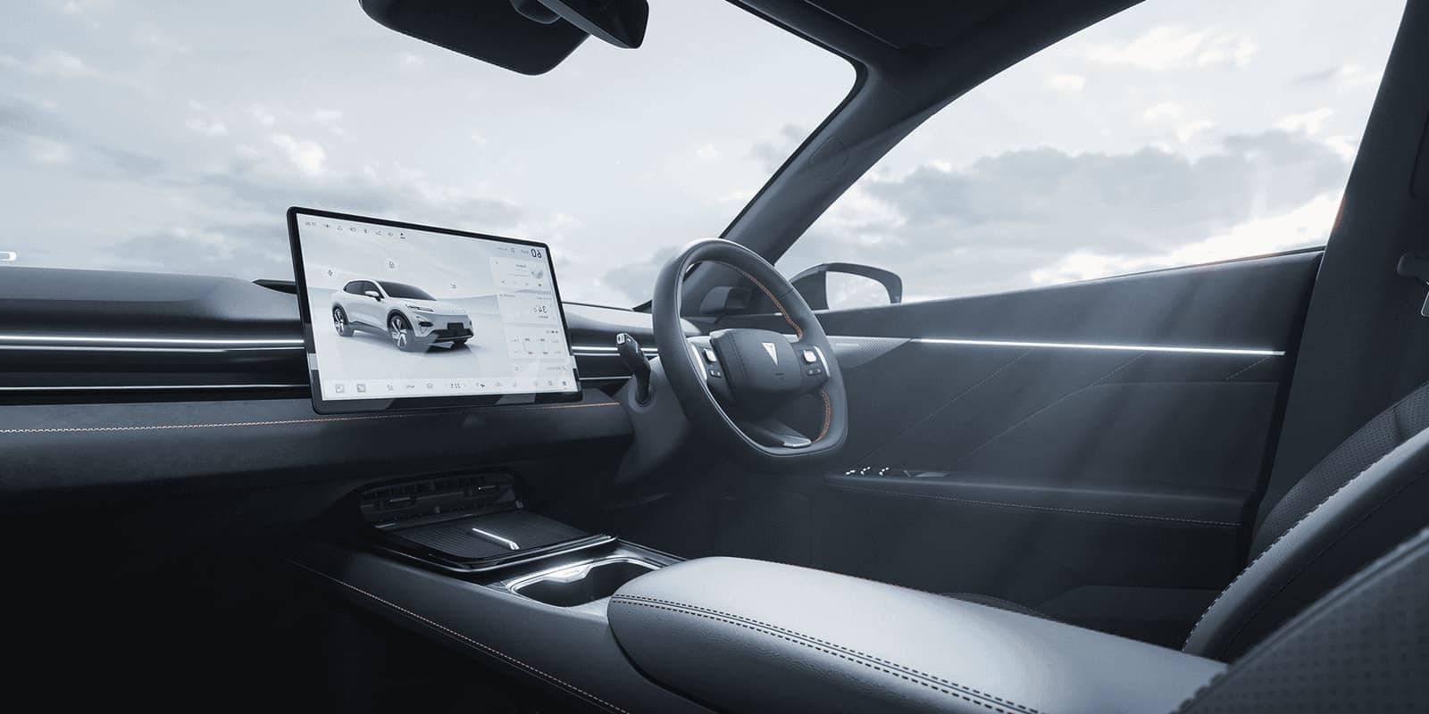 Deepal S05 Black interior — view 4