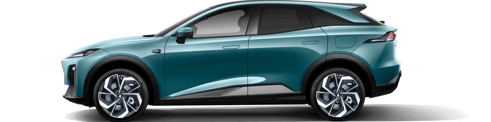 Deepal S07 in Nebula Green